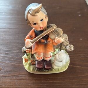 Vintage Napcoware Child Playing Violin